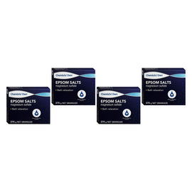 Chemists' Own Epsom Salts 375g Pack of 4
