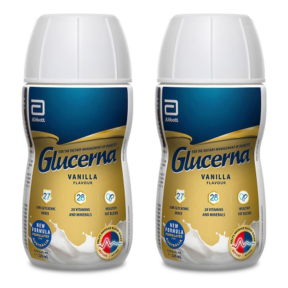 Glucerna Vanilla Nutrition Drink 220mL Pack of 2