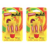 Carmex Minis Lip Balm Tubes SPF 15 3 x 5g Pack of 2