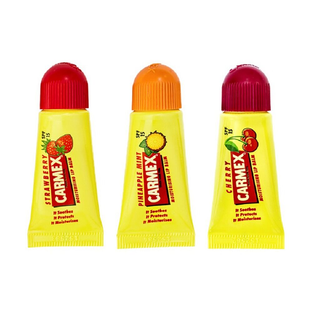 Carmex Minis Lip Balm Tubes SPF 15 3 x 5g