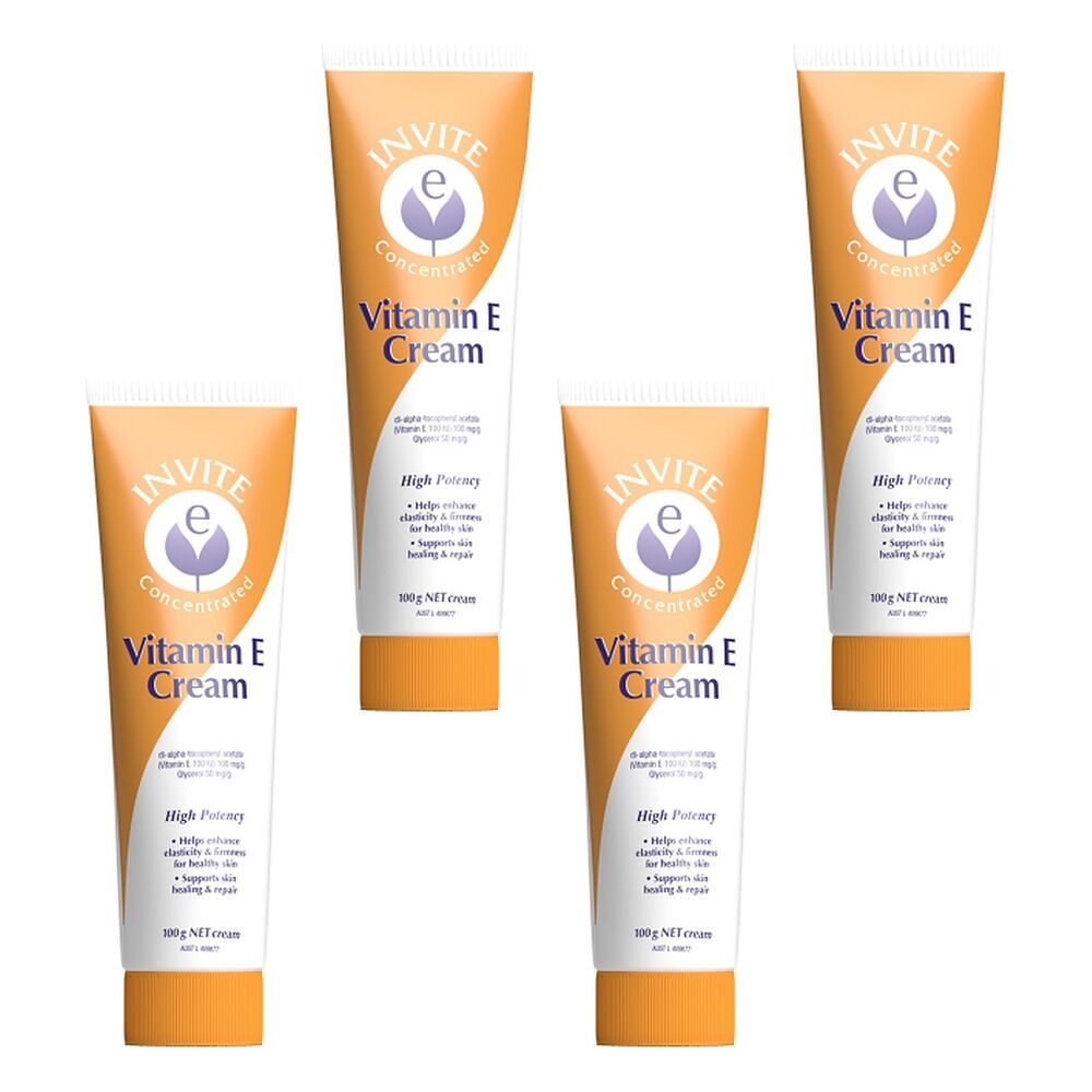 Invite E Cream 100g Pack of 4
