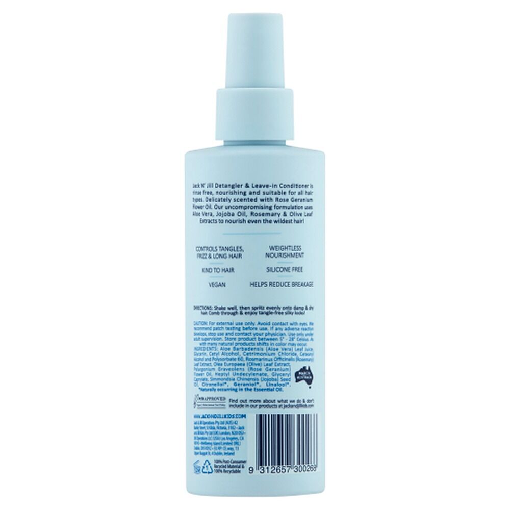 Jack N' Jill Leave-in Detangler Conditioner Blue 200mL