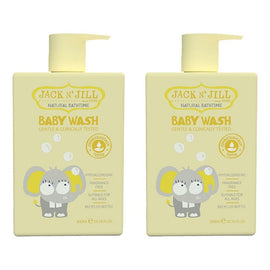 Jack N' Jill Natural Bathtime Baby Wash 300mL Pack of 2