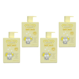 Jack N' Jill Natural Bathtime Baby Wash 300mL Pack of 4
