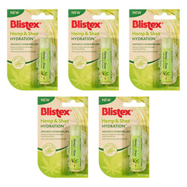 Blistex Hemp & Shea Hydration 4.25g Pack of 5