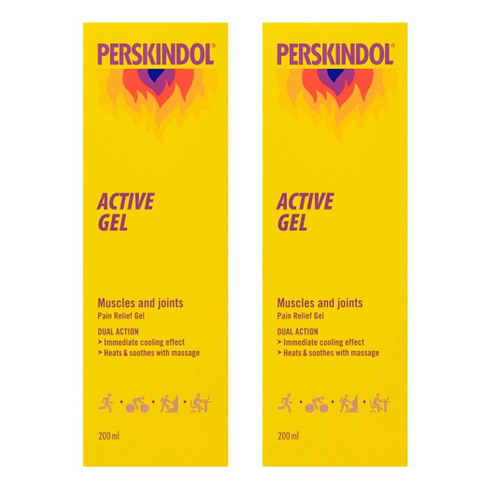 Perskindol Active Gel 200mL Pack of 2