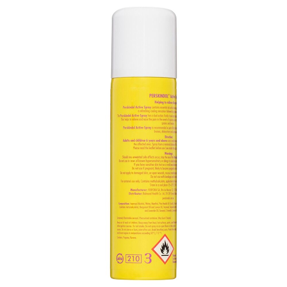 Perskindol Active Pain Relief Spray for Muscles and Joints 150mL