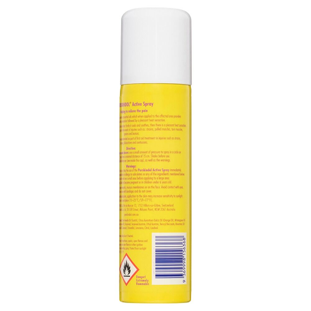 Perskindol Active Pain Relief Spray for Muscles and Joints 150mL