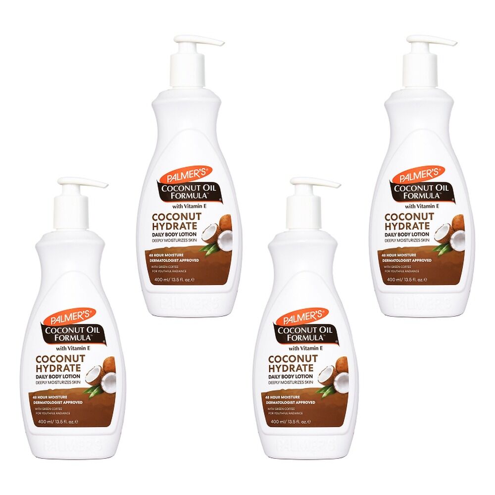 Palmer's Coconut Oil Body Lotion 400mL Pack of 4