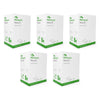 Mesorb Absorbent Cellulose Dressing 13cm x 15cm 50 Pack Bundle of 5