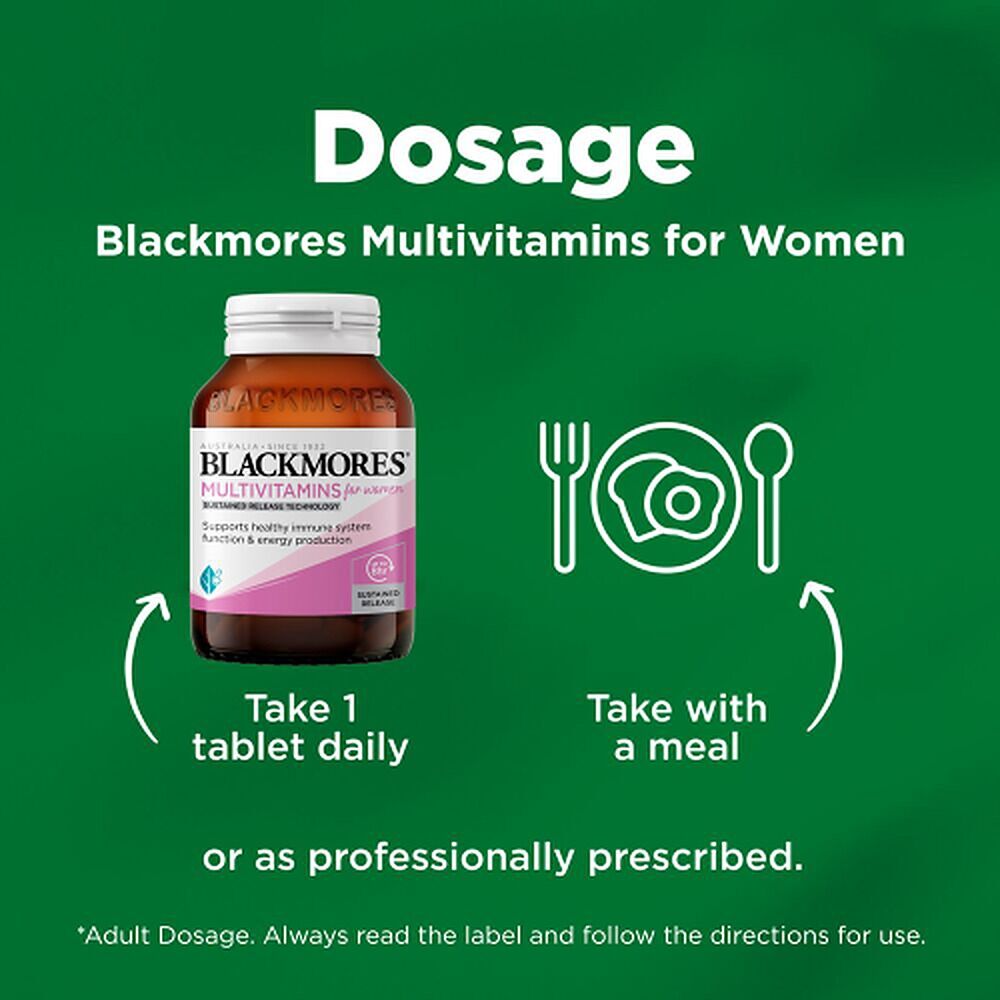 Blackmores Multivitamins for Women 90 Tablets