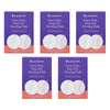 Lansinoh Ultra Thin Stay Dry Nursing Pads 60 Pack Bundle of 5