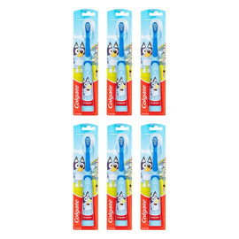 Colgate Kids Bluey Battery Powered Sonic Toothbrush Pack of 6