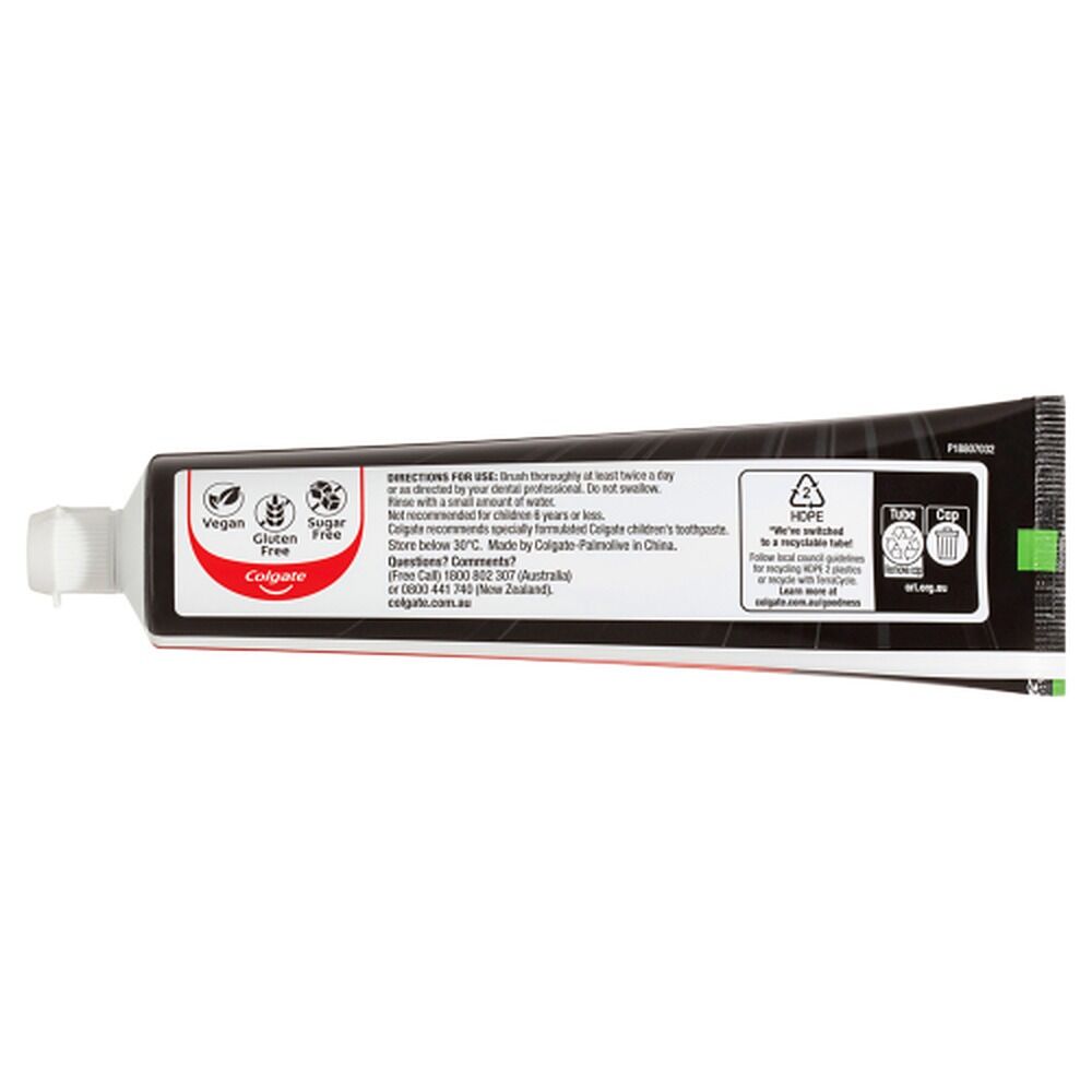Colgate Advanced Whitening Charcoal Toothpaste 180g