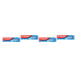Colgate Max Fresh Cool Mint Toothpaste with Mini Breath Strips 200g Pack of 4