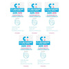 Curasept Chlorhexidine 0.05% Oral Rinse Mouthwash 200mL Pack of 5