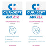 Curasept Chlorhexidine 0.12% Oral Rinse Mouthwash 200mL Pack of 2
