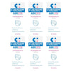 Curasept Chlorhexidine 0.12% Oral Rinse Mouthwash 200mL Pack of 6