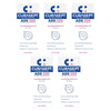 Curasept Chlorhexidine 0.20% Oral Rinse Mouthwash 200mL Pack of 5