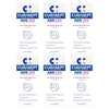 Curasept Chlorhexidine 0.20% Oral Rinse Mouthwash 200mL Pack of 6