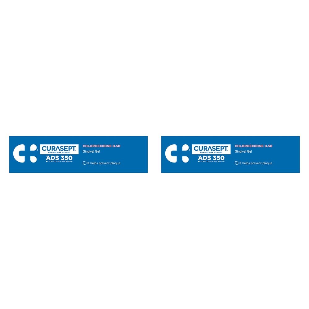 Curasept Chlorhexidine 0.5% Gingival Gel 30mL Pack of 2