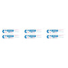 Curasept Chlorhexidine 0.12% Toothpaste 75mL Pack of 6