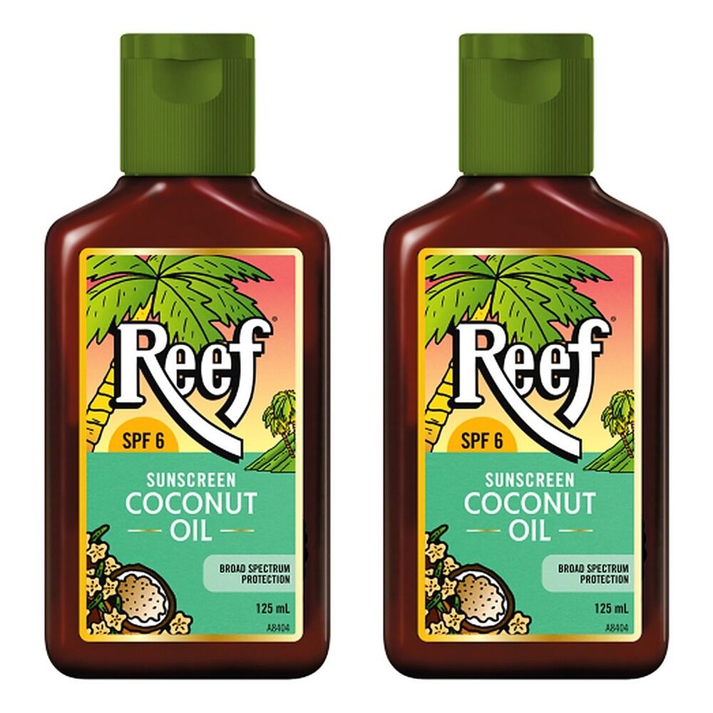 Reef Coconut Oil SPF6 125mL Pack of 2