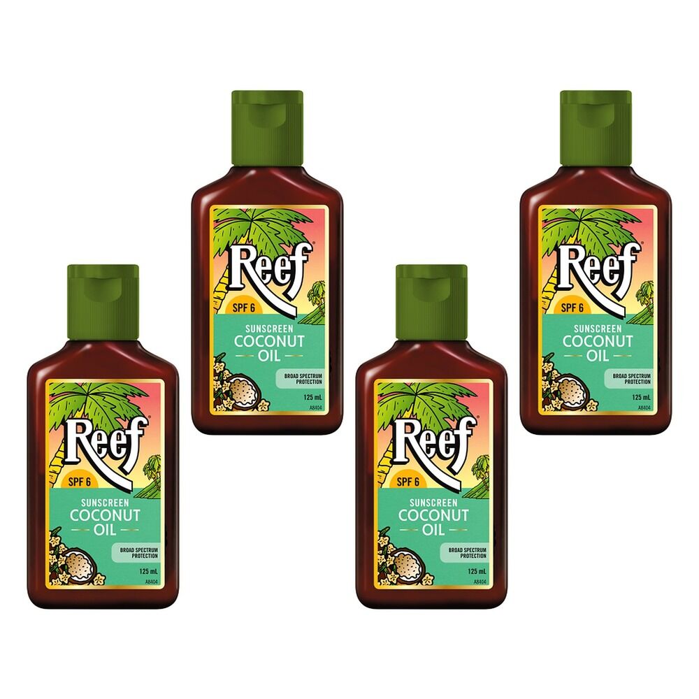 Reef Coconut Oil SPF6 125mL Pack of 4