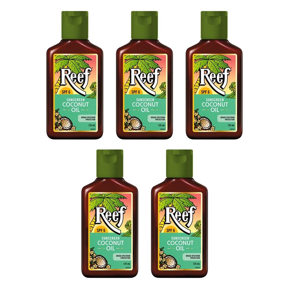 Reef Coconut Oil SPF6 125mL Pack of 5
