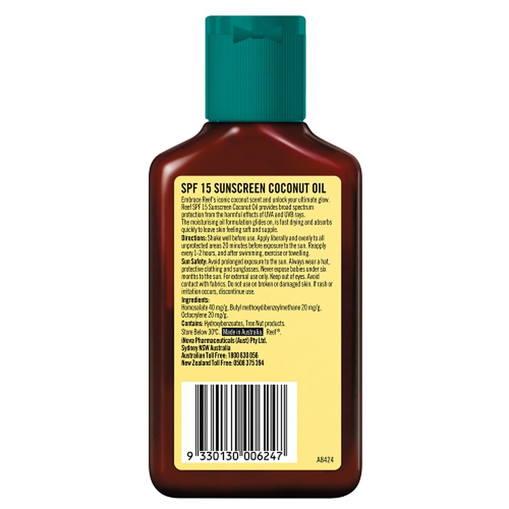 Reef Coconut Oil SPF15+ 125mL