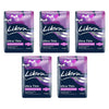 Libra Ultra Thin Goodnights Pads with Wings 10 Pack x 6 Bundle of 5