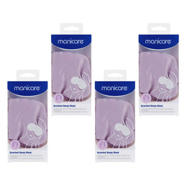 Manicare Lavender Scented Sleep Mask Pack of 4