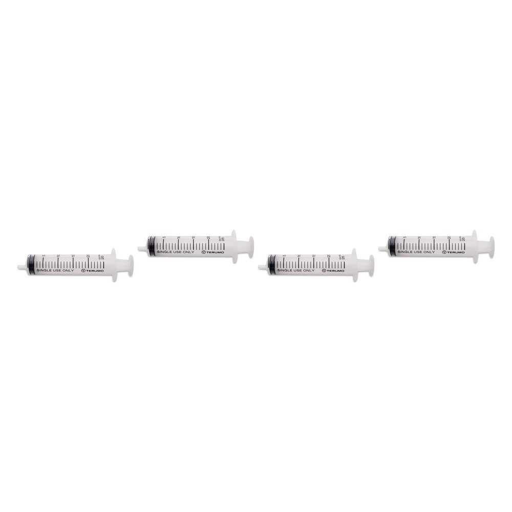Terumo Syringe NN 20mL LS 50 Pack Bundle of 4