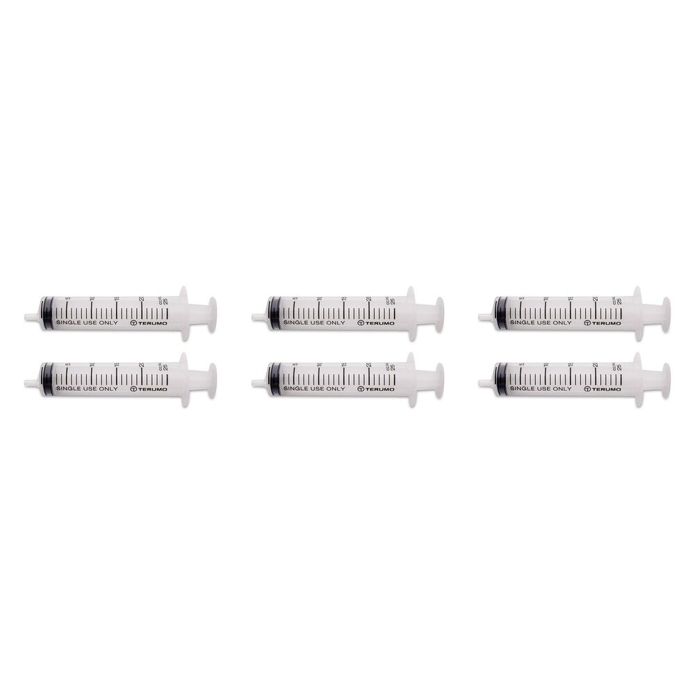 Terumo Syringe NN 20mL LS 50 Pack Bundle of 6