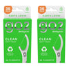 Dentagenie Clean Flosspyx Minty 36 Pack Bundle of 2