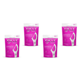 Dentagenie Smooth Flosspyx Gentle Floss Picks 36 Pack Bundle of 4