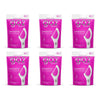 Dentagenie Smooth Flosspyx Gentle Floss Picks 36 Pack Bundle of 6