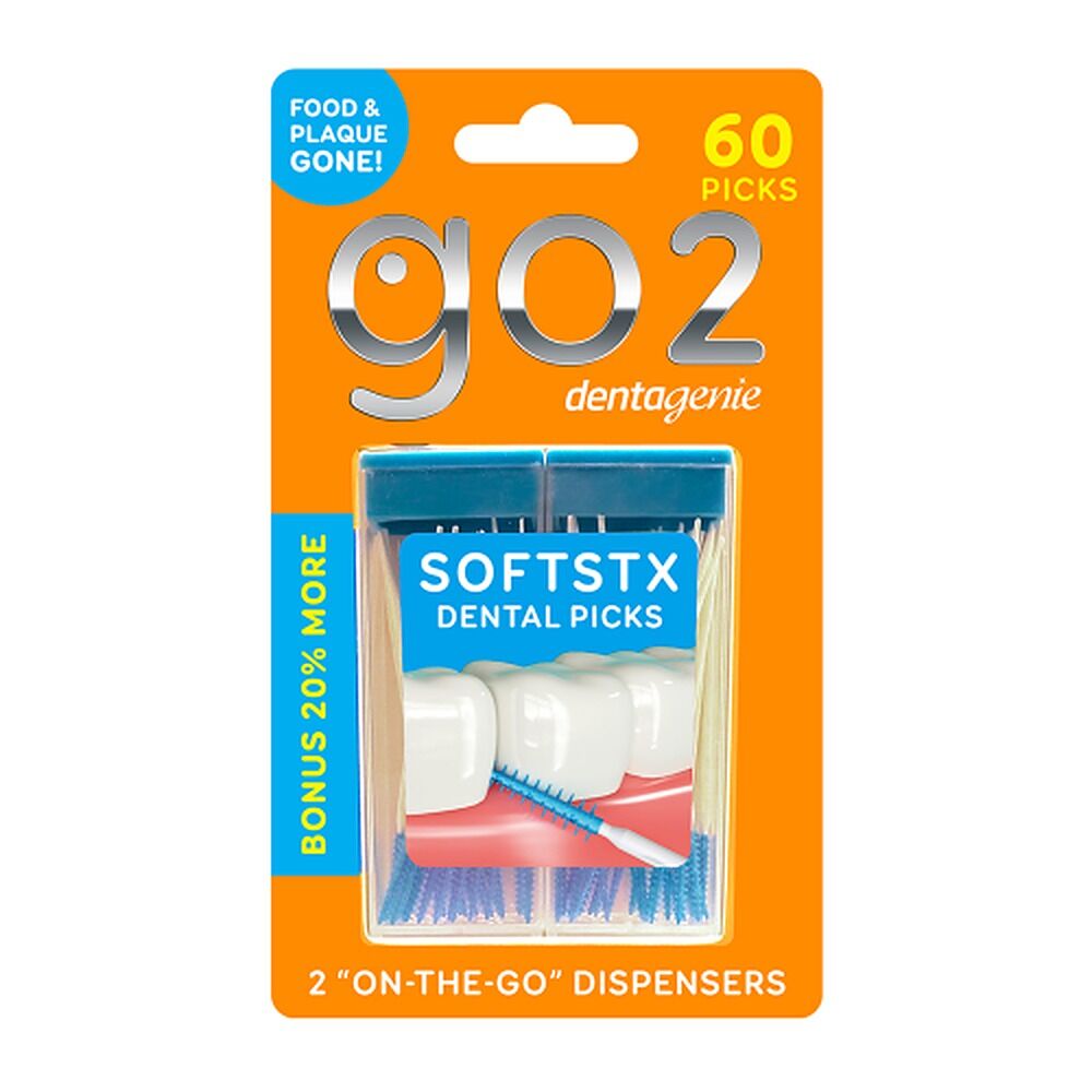 Dentagenie Softstx Interdental Picks Minty 50 Pack