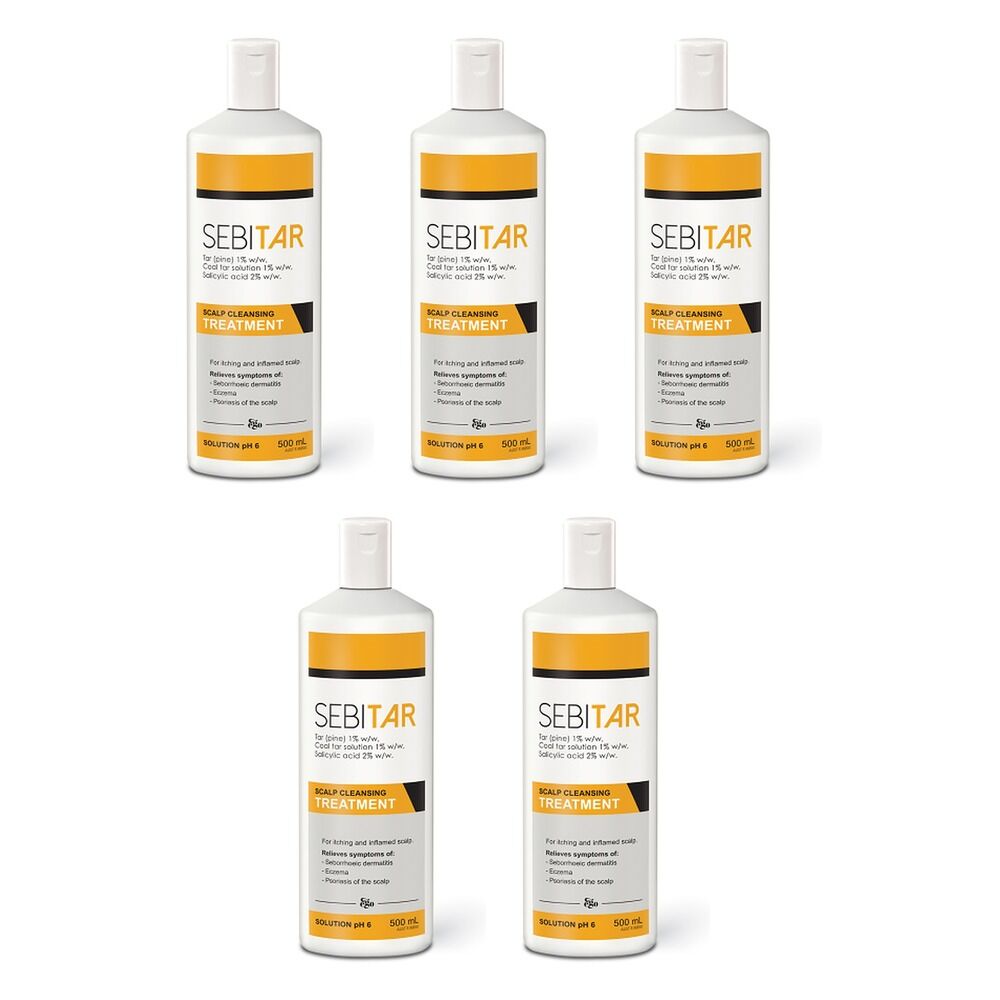 Ego Sebitar Scalp Cleansing Treatment 500mL Pack of 5