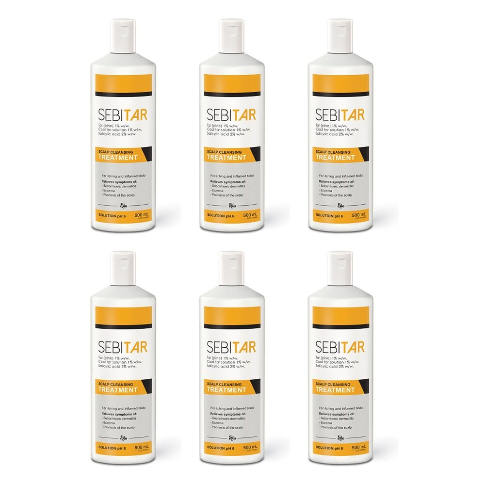 Ego Sebitar Scalp Cleansing Treatment 500mL Pack of 6