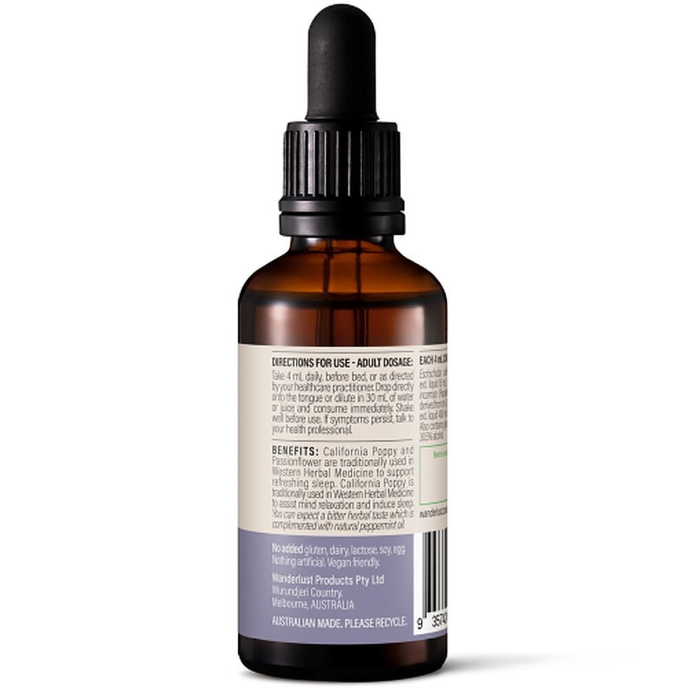 Wanderlust Sleep Botanical Drops 50mL