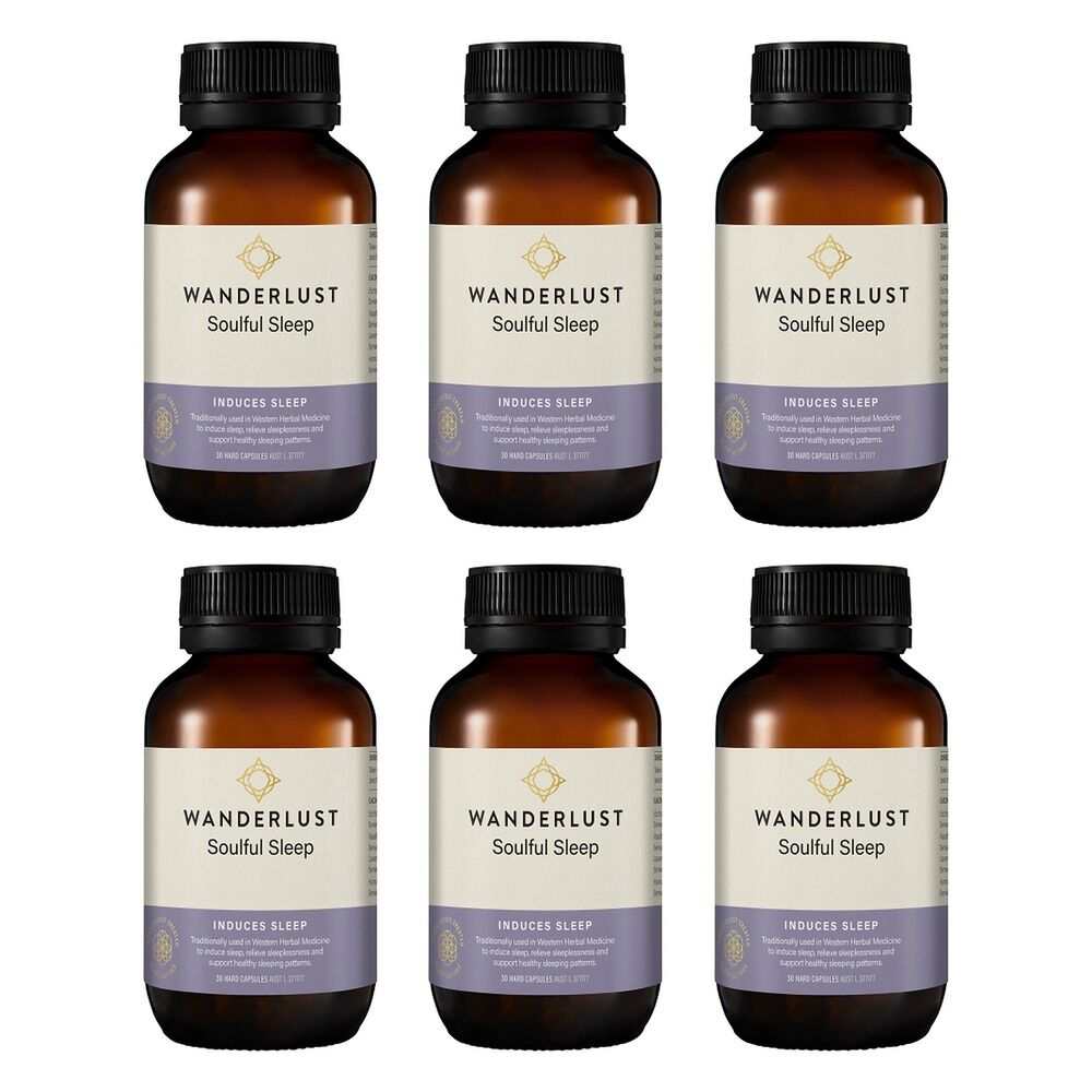 Wanderlust Soulful Sleep 30 Capsules Pack of 6
