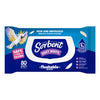 Sorbent Silky White Flushable Wipes 80 Pack x 12
