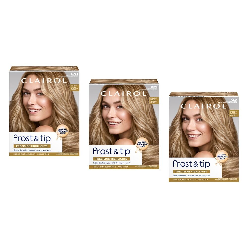 Clairol Nice 'N Easy Frost & Tip Highlighting Kit Pack of 3