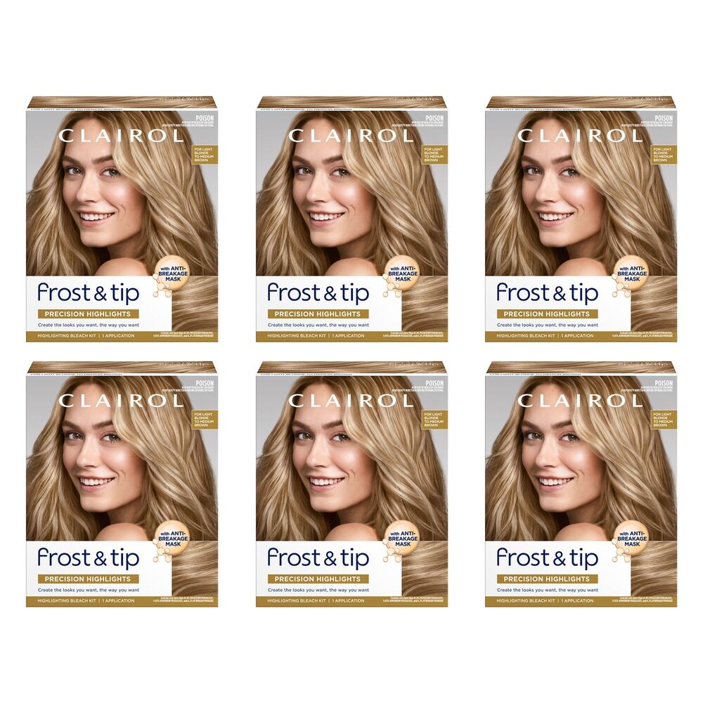 Clairol Nice 'N Easy Frost & Tip Highlighting Kit Pack of 6