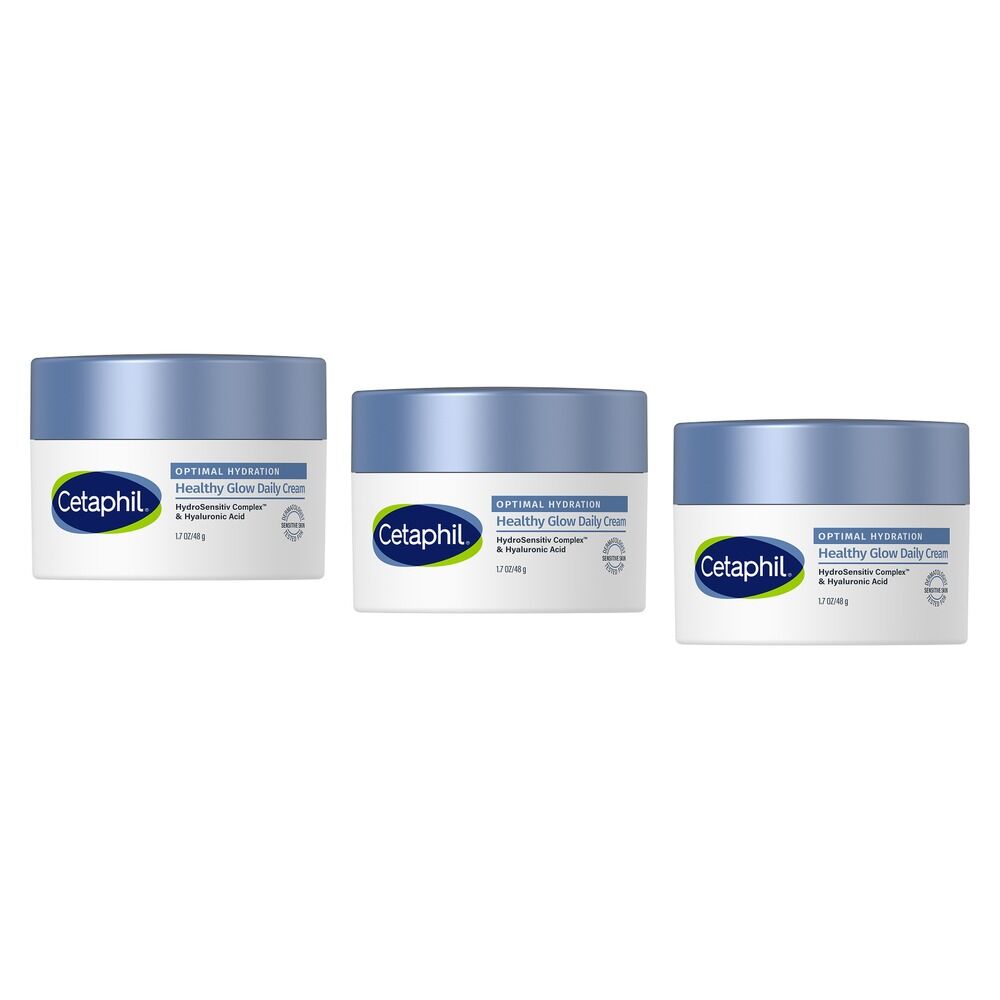 Cetaphil Optimal Hydration Healthy Glow Daily Cream 48g Pack of 3