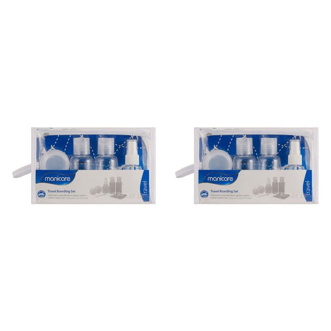 Manicare Travel Boarding Set 6 Pack Bundle of 2
