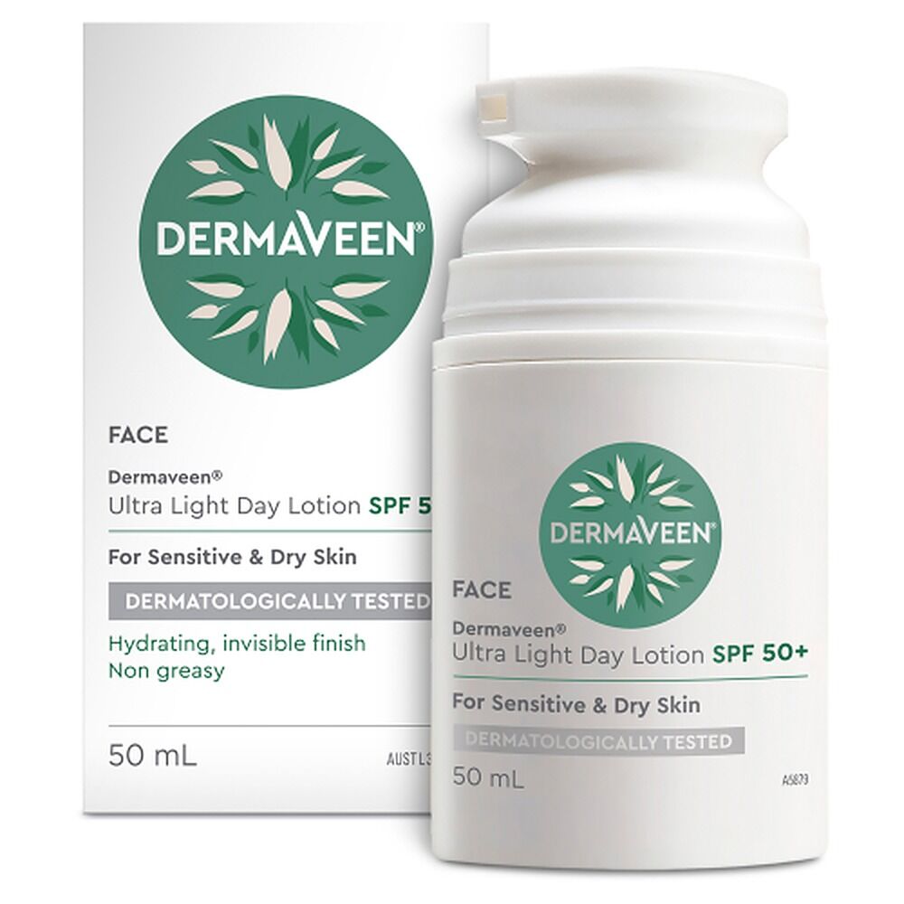 DermaVeen Ultra Light Day Lotion SPF 50+ 50mL