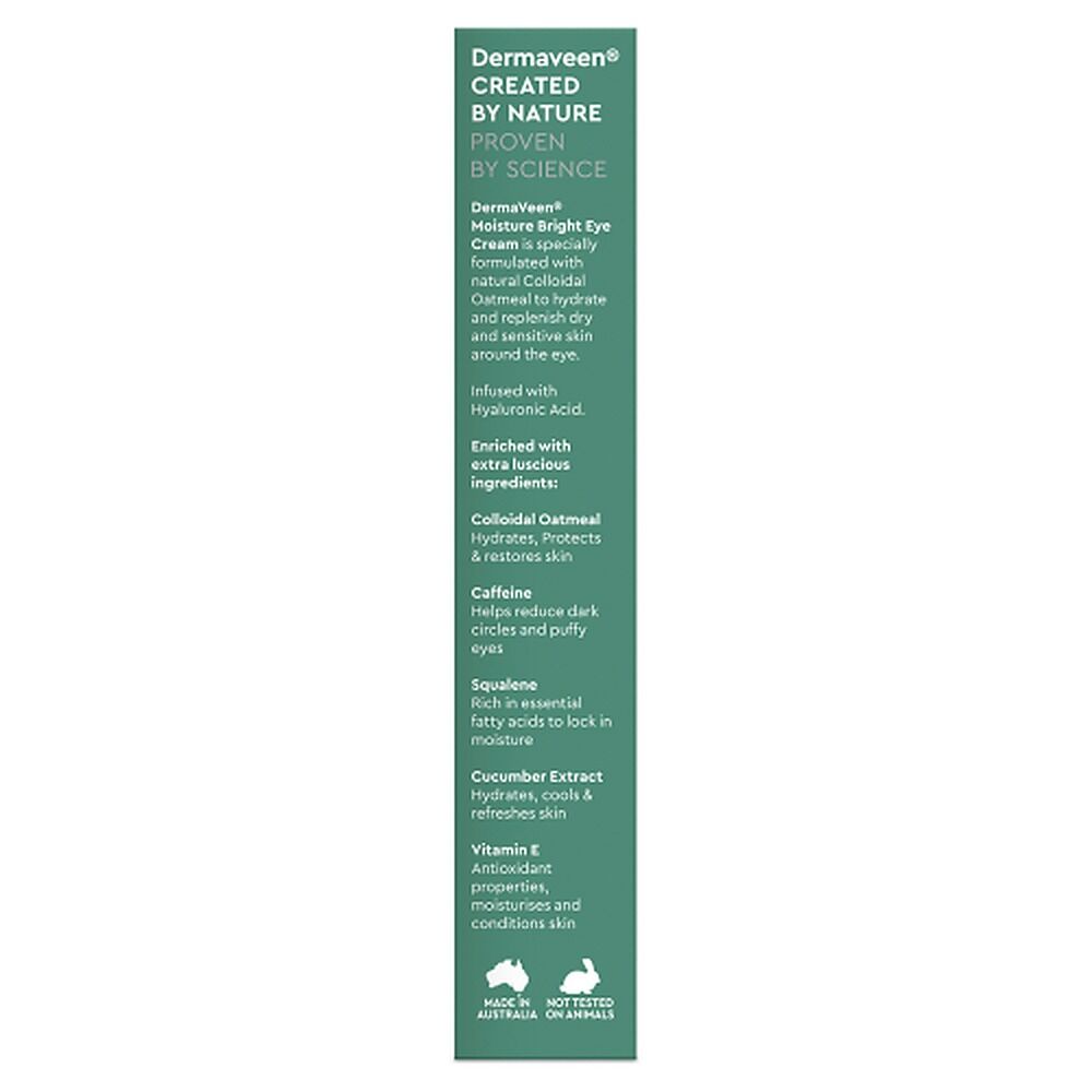 DermaVeen Moisture Bright Eye Cream 15mL