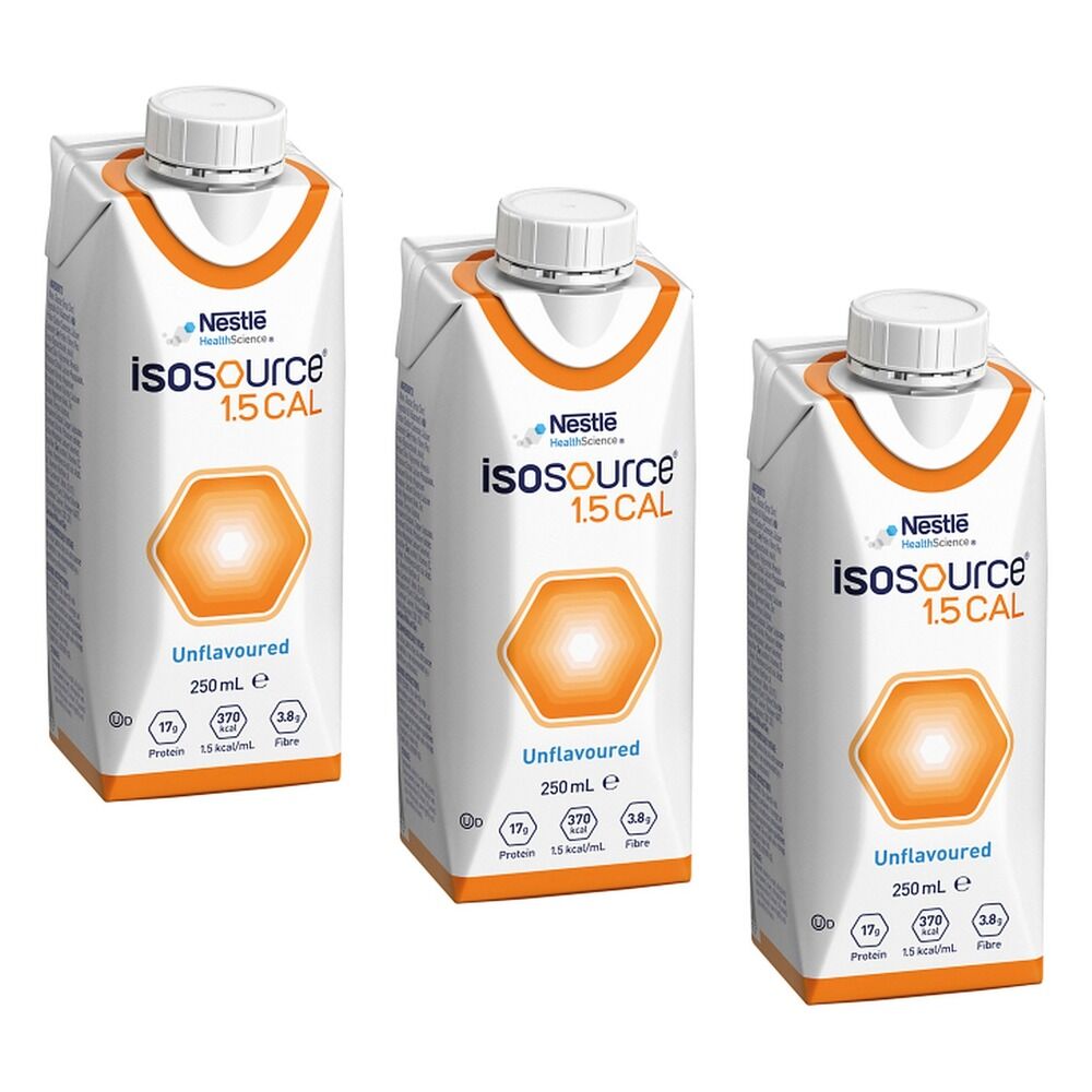 Isosource 1.5 Cal 250mL x 24 Bundle of 3